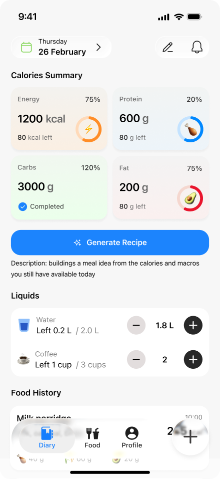 MacroMan main screen
